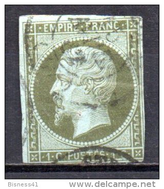 5/ France : N° 11 Oblitéré  , Cote : 90,00 € , Disperse Belle Collection ! - 1853-1860 Napoléon III