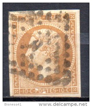 5/ France : N° 13 B Oblitéré  , Cote : 30,00 € , Disperse Belle Collection ! - 1853-1860 Napoleon III