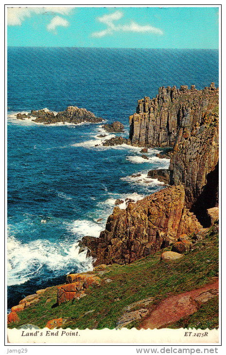 U.K./Engeland/England, Cornwall, Land's End Point, 1973 - Land's End