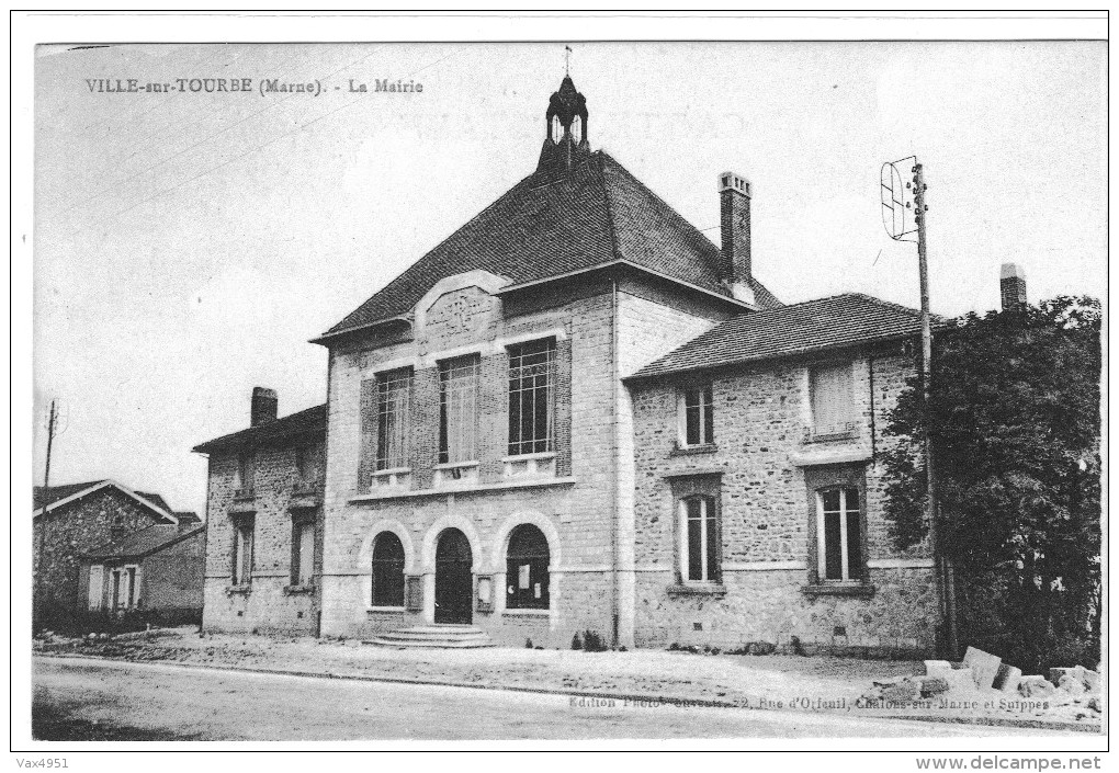 VILLE SUR TOURBE LA MAIRIE  ****    A    SAISIR    **** - Ville-sur-Tourbe