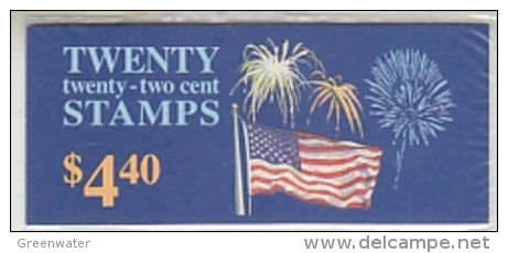 United States 1987 Fireworks Booklet ** Mnh (26872) - 1981-...