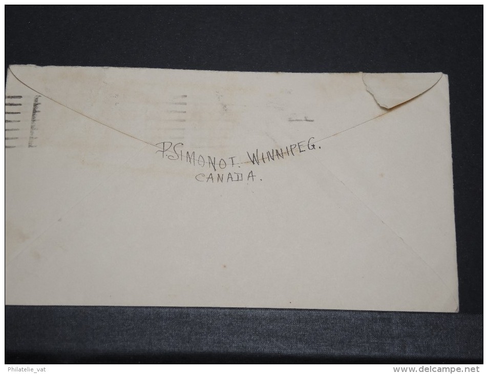 CANADA - Détaillons Archive De Lettres Vers La France 1915 / 1945 - A Voir - Lot N° 10512 - Collezioni