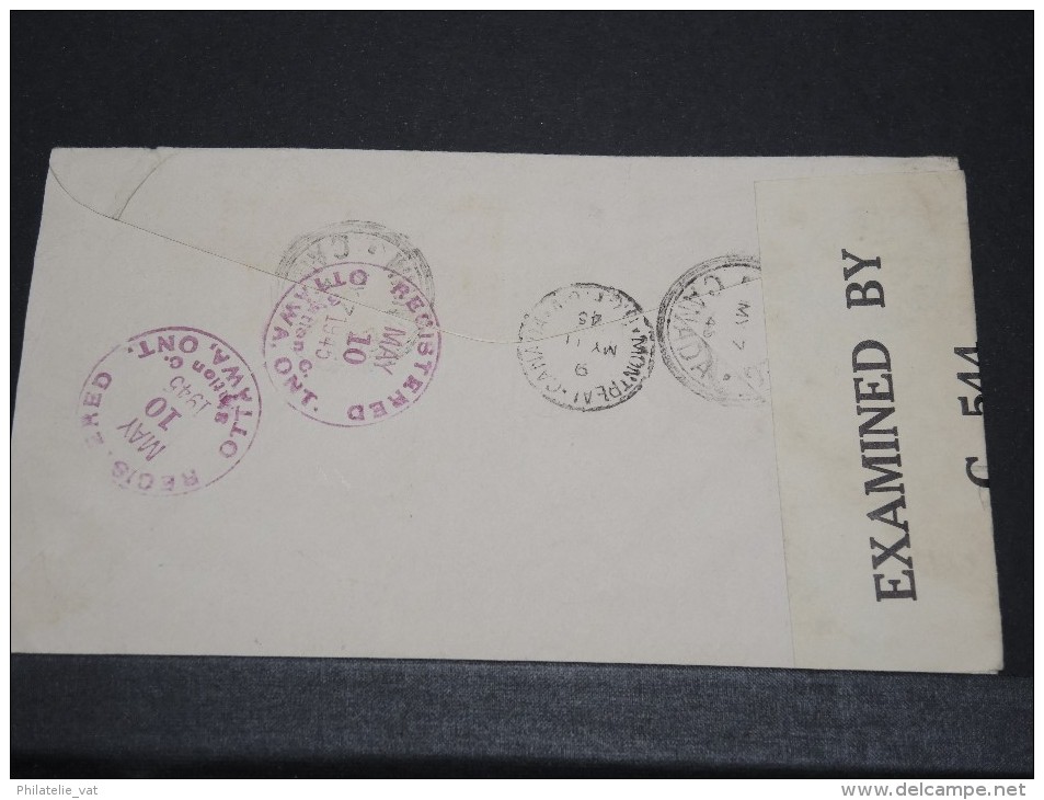 CANADA - Détaillons Archive De Lettres Vers La France 1915 / 1945 - A Voir - Lot N° 10519 - Sammlungen