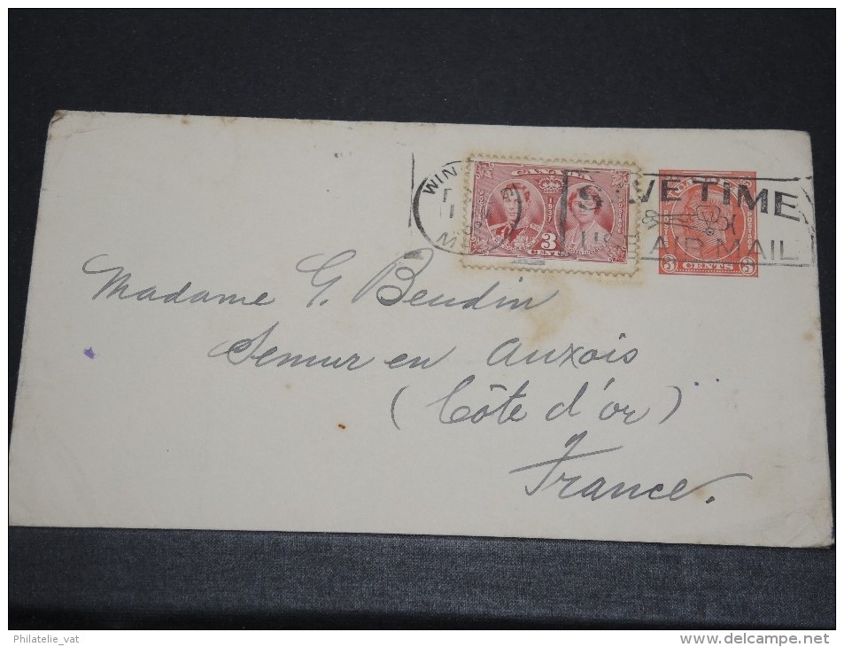 CANADA - Détaillons Archive De Lettres Vers La France 1915 / 1945 - A Voir - Lot N° 10524 - Collections