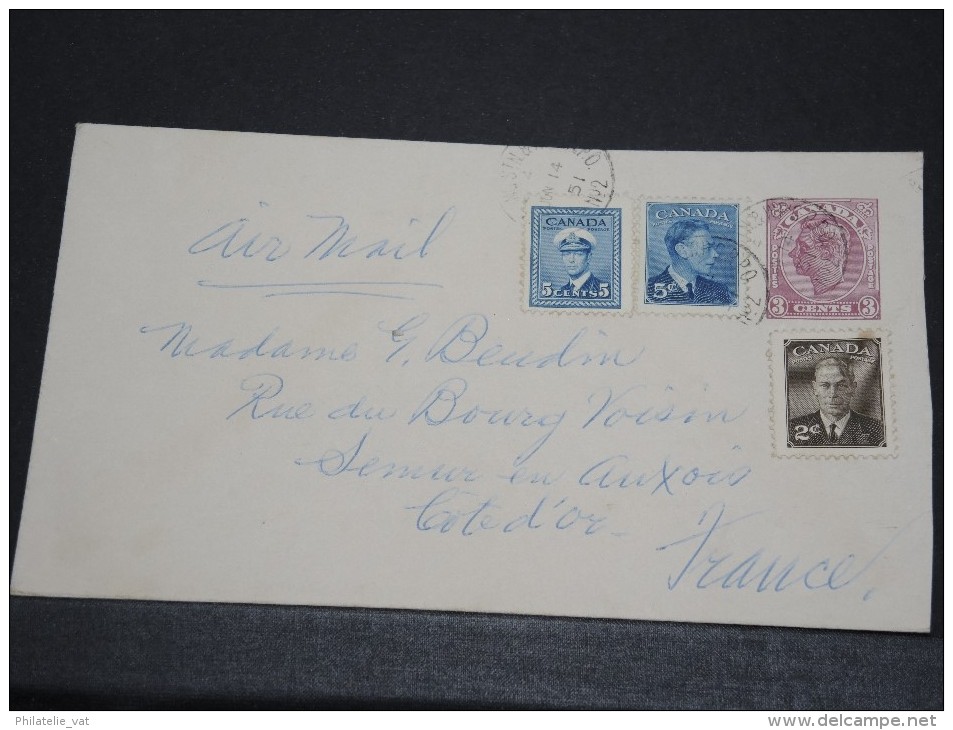 CANADA - Détaillons Archive De Lettres Vers La France 1915 / 1945 - A Voir - Lot N° 10526 - Colecciones