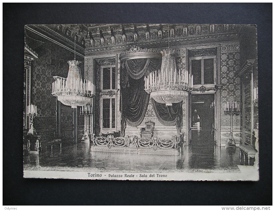 Torino-Palazzo Reale-Sala Del Trono 1926 - Palazzo Reale
