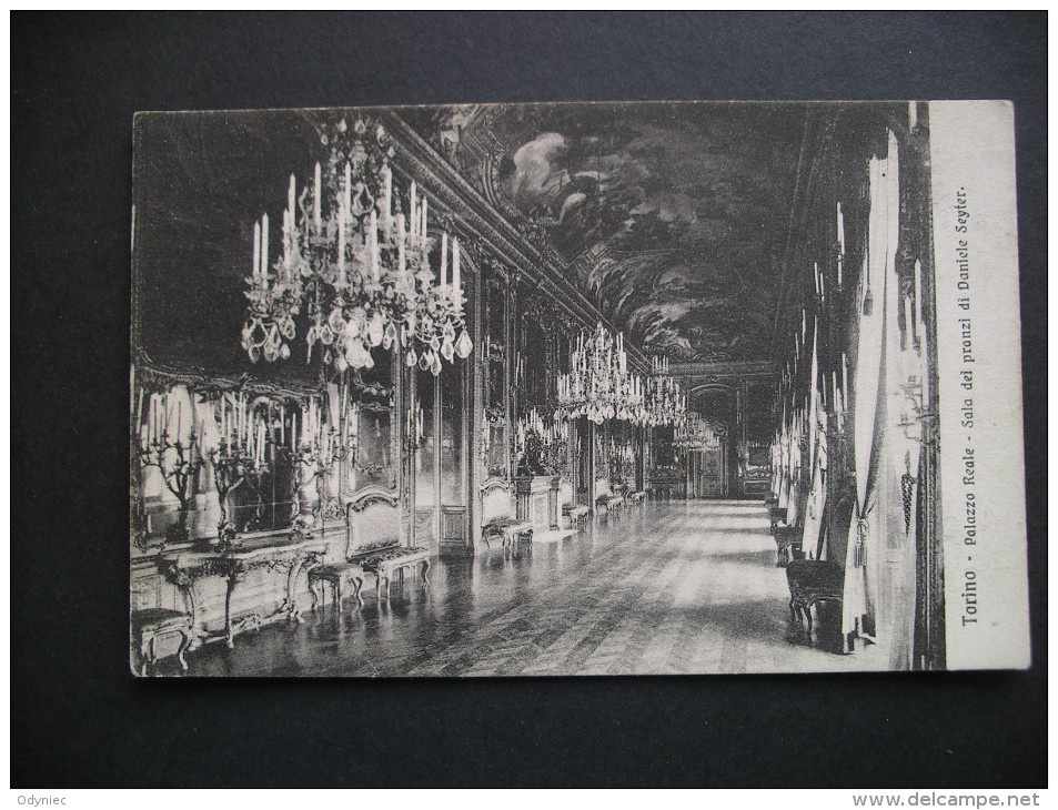 Torino-Palazzo Reale-Sala Dei Pranzi Di Daniele Seyter 1926 - Palazzo Reale