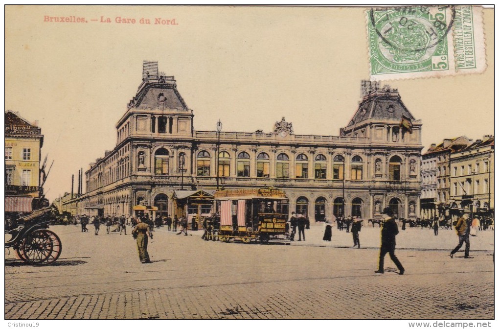 BRUXELLES La Gare Du Nord - Public Transport (surface)