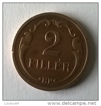 Monnaie - Hongrie - 2 Filler 1935 - - Hongrie