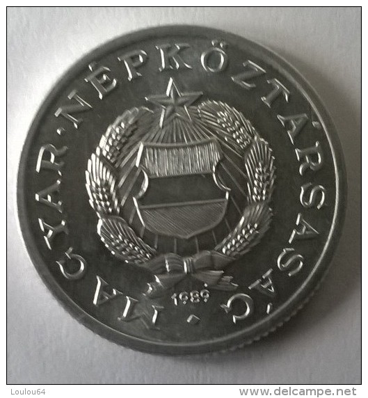 Monnaie - Hongrie - 1 Forint 1989 - Superbe +++ - - Hongrie