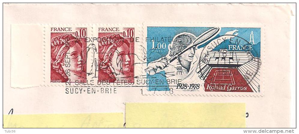 COMMEMORATIVI SU BUSTA VIAGGIATA 1978,FRANCIA - RAVENNA, ITALIA - Lettres & Documents