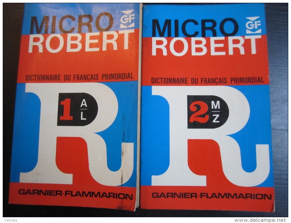 Micro Robert : 2 Tomes, Garnier Flammarion - 1973 - Wörterbücher