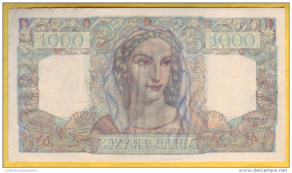 BILLET FRANCAIS - 1000 Francs Minerve Et Hercule 21.2.1946 SUP+ - 1 000 F 1945-1950 ''Minerve Et Hercule''