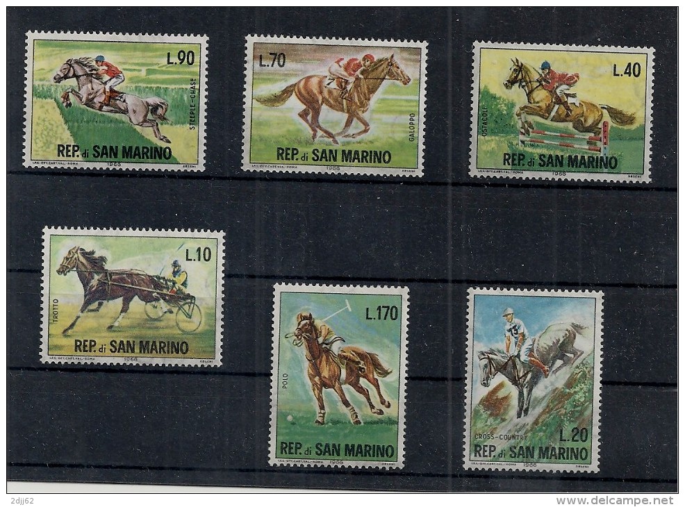 Timbre, Sport, Cheval, Hippisme, équitation, Timbres Tous MNH**  (R162) - Cavalli