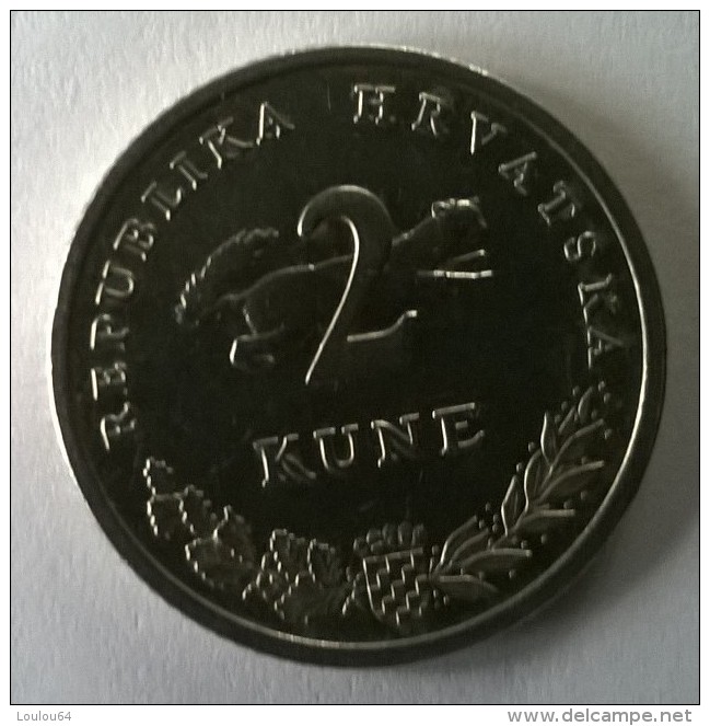 Monnaie - Croatie - 2 Kune 1995 - Superbe +++ - - Croatie