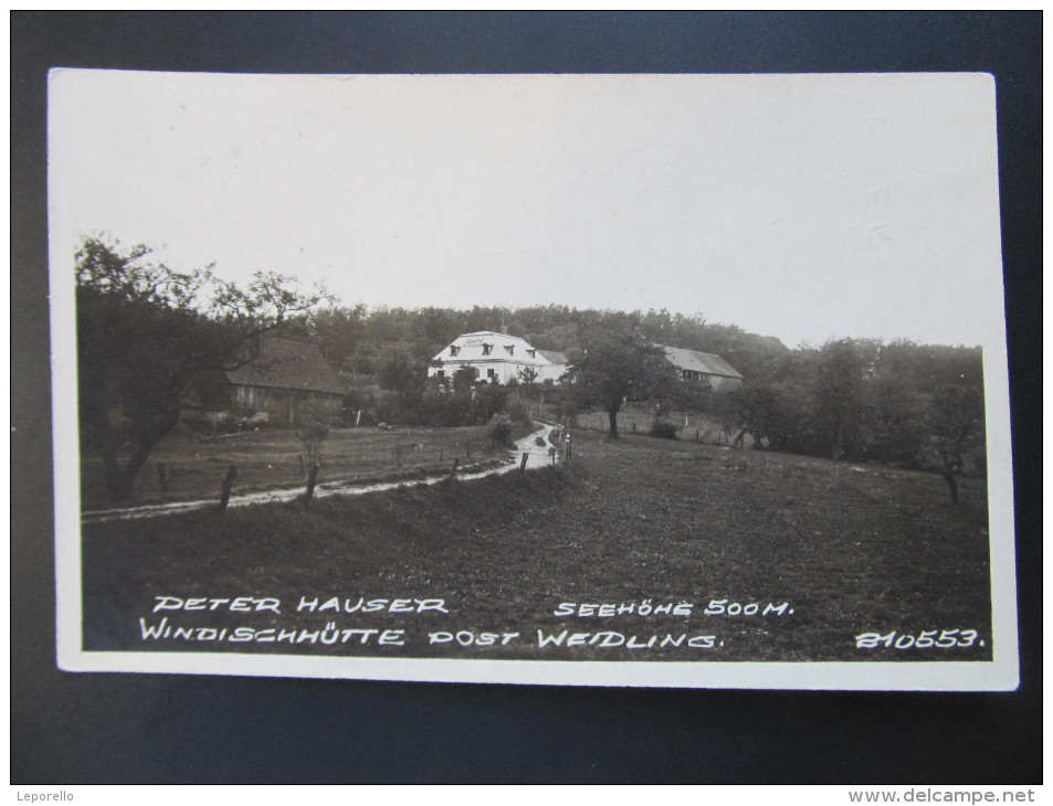 AK KLOSTERNEUBURG WEIDLING Windischhütte 1926 /// D*18677 - Klosterneuburg