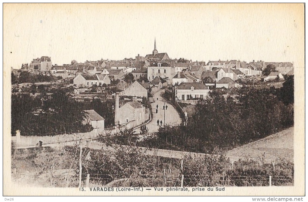 Varade (Loire-Inférieure) - Vue Générale Prise Du Sud - Edition F. Chapeau - Varades