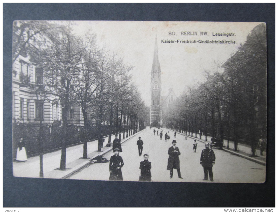 AK BERLIN Lessingstrasse Steglitz Ca.1910/// D*18686 - Steglitz