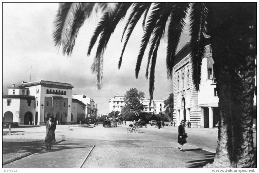 B19537 Rabat, La Poste Et La Banque D'Etat - Sonstige & Ohne Zuordnung