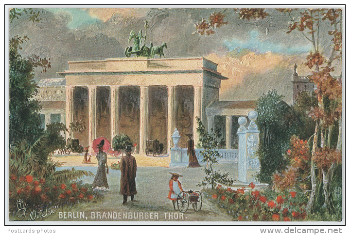 BERLIN  BRANDENBURGER THOR - 1910s TUCK'S POSTCARD - Germany - Sonstige & Ohne Zuordnung