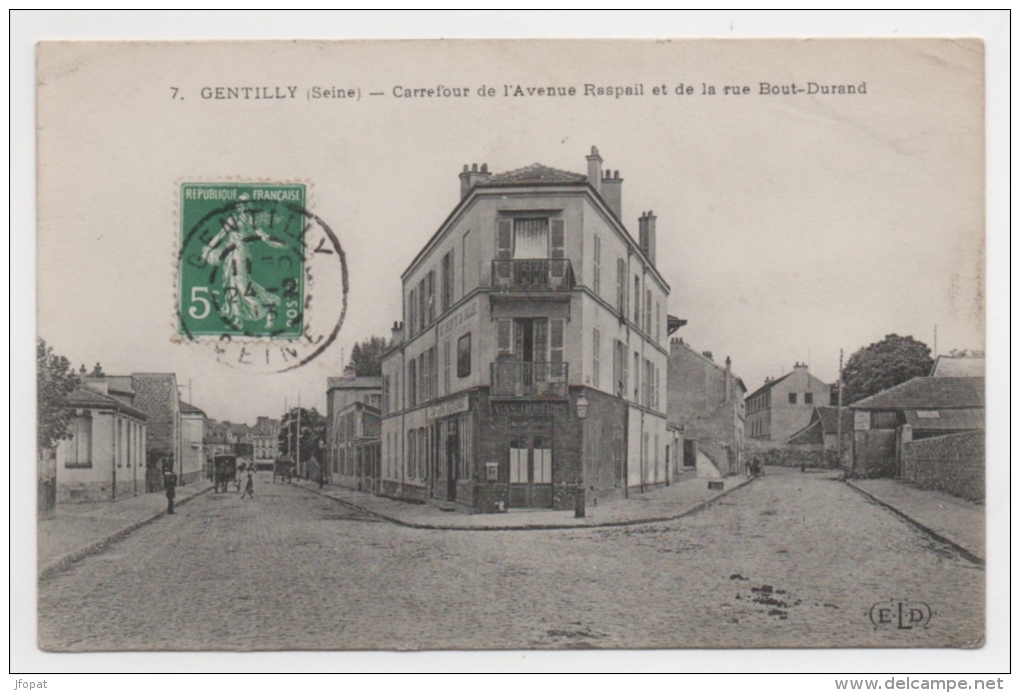 94 VAL DE MARNE - GENTILLY Carrefour De L'avenue Raspail Et De La Rue Bout-Durand (voir Descriptif) - Gentilly