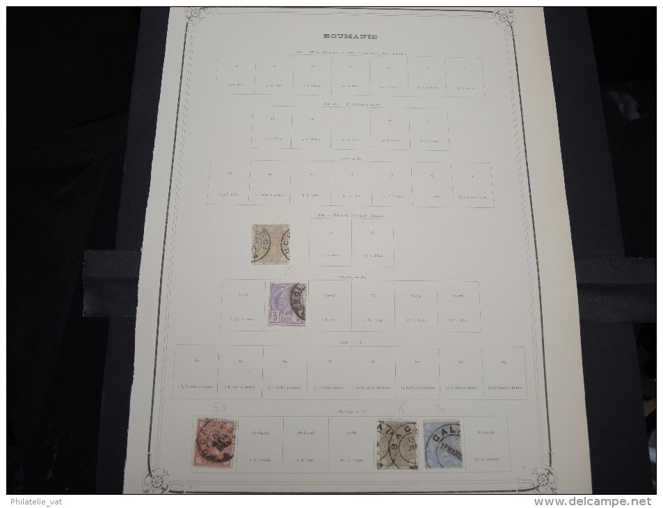 ROUMANIE - Petite Collection Montée Sur Feuille D´album - A Voir - Lot N° 10549 - Collections