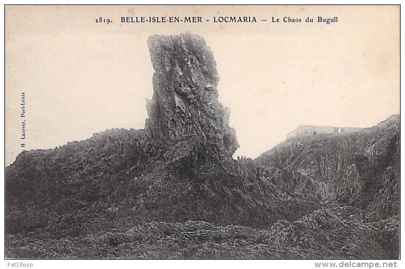 56 - BELLE ISLE EN MER - LOCMARIA : Le Chaos Du Bugull - CPA - Morbihan - Belle Ile En Mer