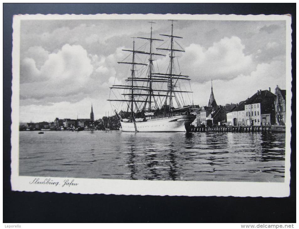 AK FLENSBURG Schiff 1938 /// D*18746 - Flensburg