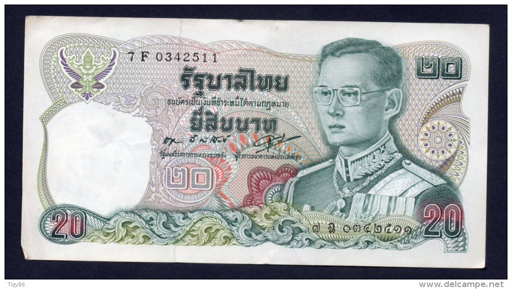 Tailandia 20 Baht - BB - Thaïlande