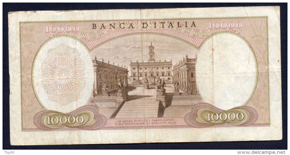 10000 LIRE Michelangelo 4/1/1968 - BB - 10000 Liras