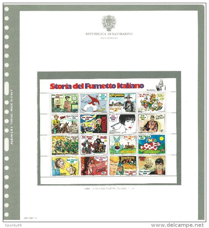 SAN MARINO - COLLEZIONE COMPLETA - MNH** DAL 1981 AL 1997 + SERVIZI E FOGLIETTI COME DA FOTOGRAFIE