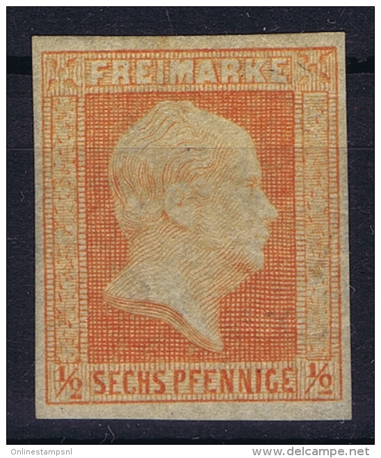 Preussen  Mi Nr 1  Yv Nr 2 MH/*  1850 - Mint