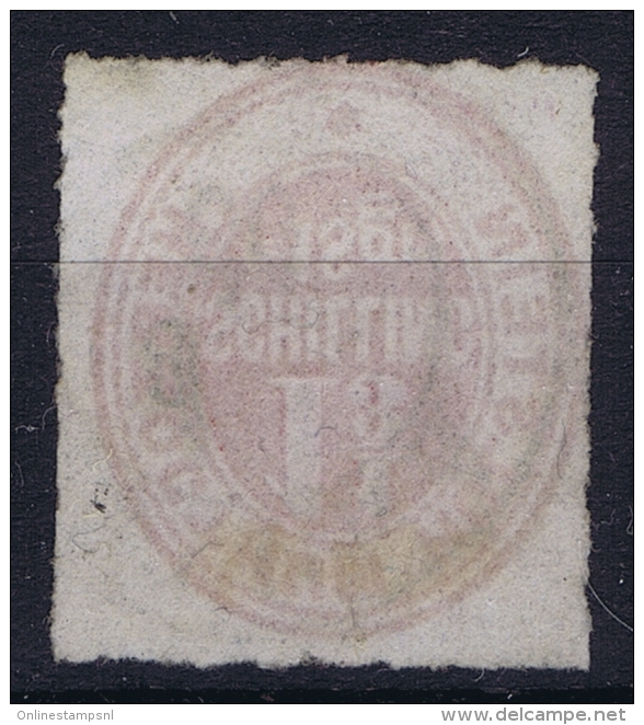 Schleswig Holstein  Mi Nr 10  Yv Nr 12 1865 Used - Schleswig-Holstein