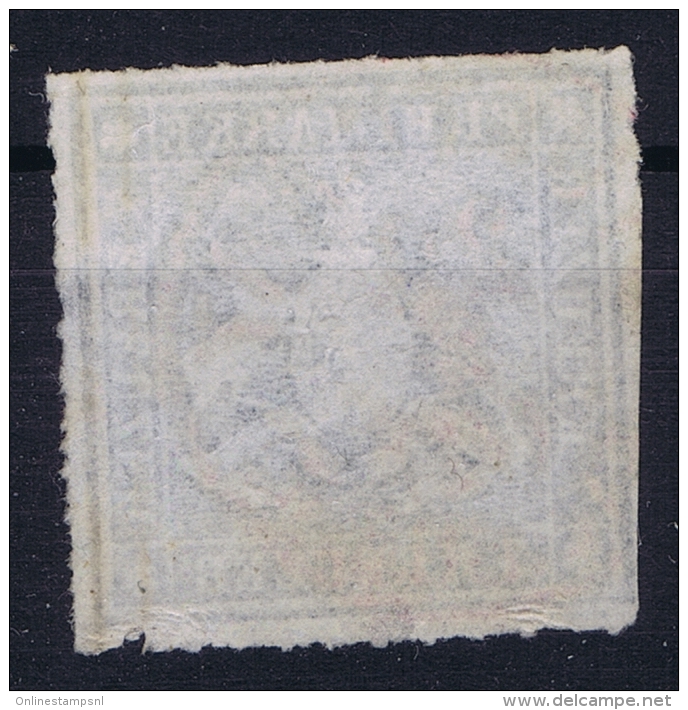 Württemberg Mi Nr 35 B   Yv  33 1868 Used  Rotstempel - Gebraucht