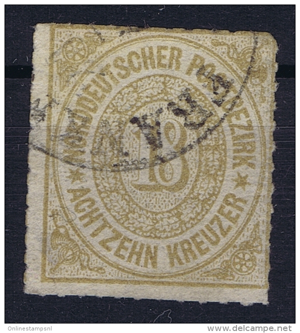 NDP  Mi Nr 11  Yv 11   1868 Used - Usados