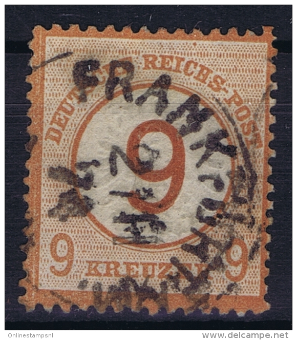 Deutsches Reich:  Mi Nr 30  Yv 29  Used 1874 - Gebraucht