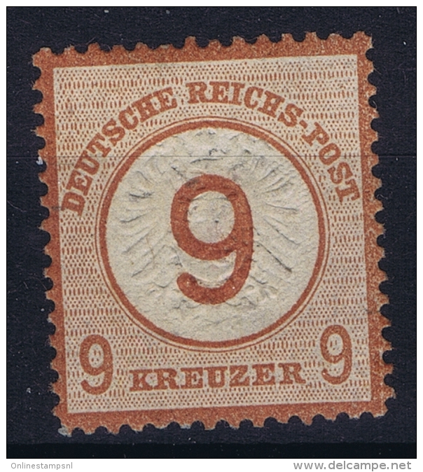 Deutsches Reich:  Mi Nr 30  Yv 29  MH/* 1874 - Ungebraucht