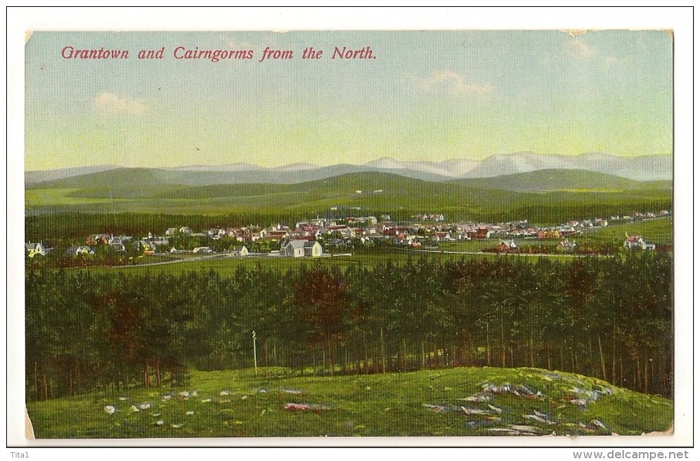 S4063 - Grantown And Cairngorms From The North - Moray