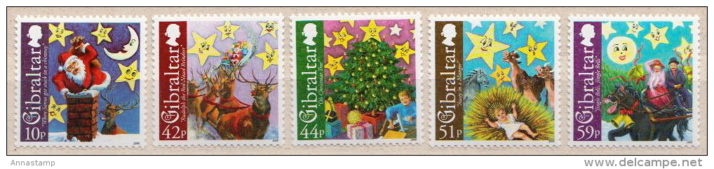 Gibraltar MNH Christmas Set - Christmas