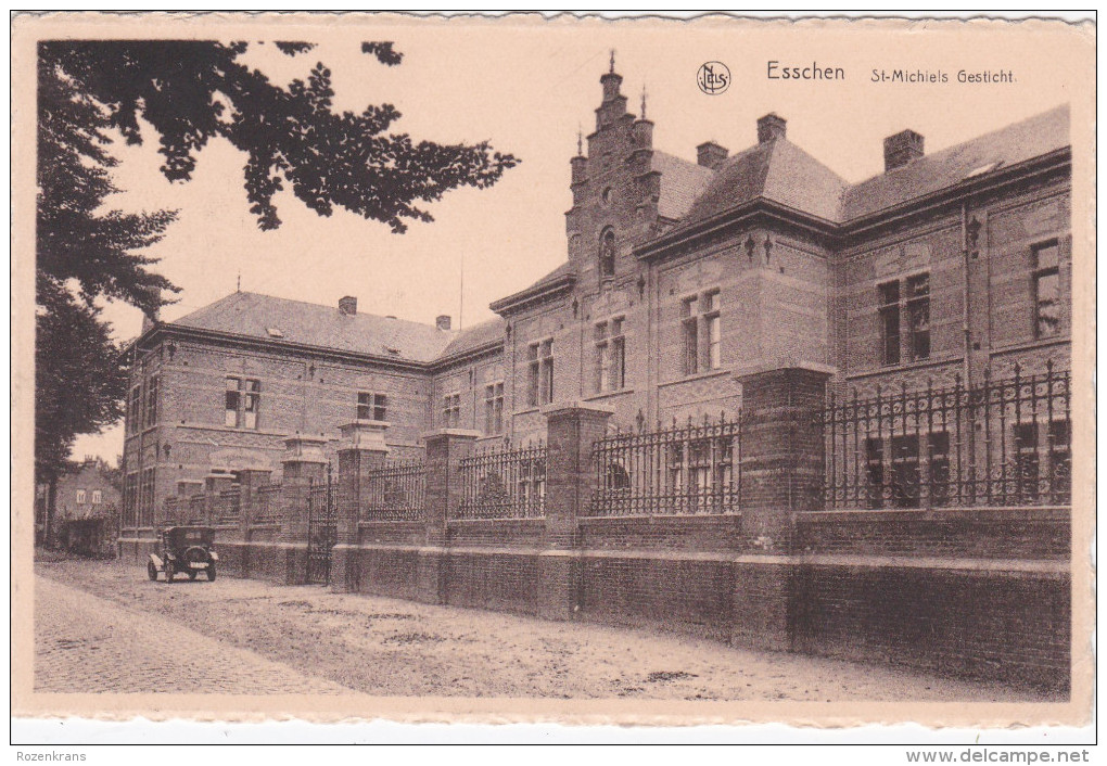 Essen Esschen St-Michiels Gesticht College Sint-Michiels-College (kreukje) - Essen