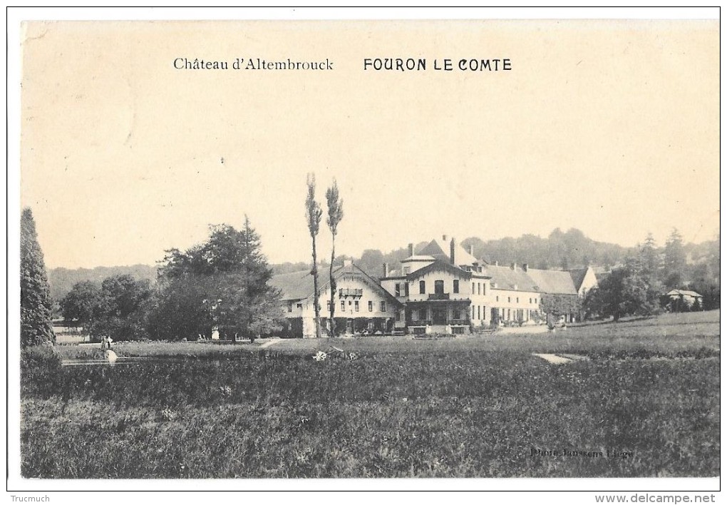 42 -  FOURON - LE - COMTE  -  Château D´ALTEMBROUCK - Fourons - Voeren