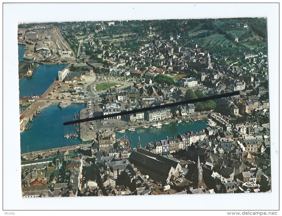 CPM  - Honfleur  -   Vue Aérienne Sur Le Port - Honfleur