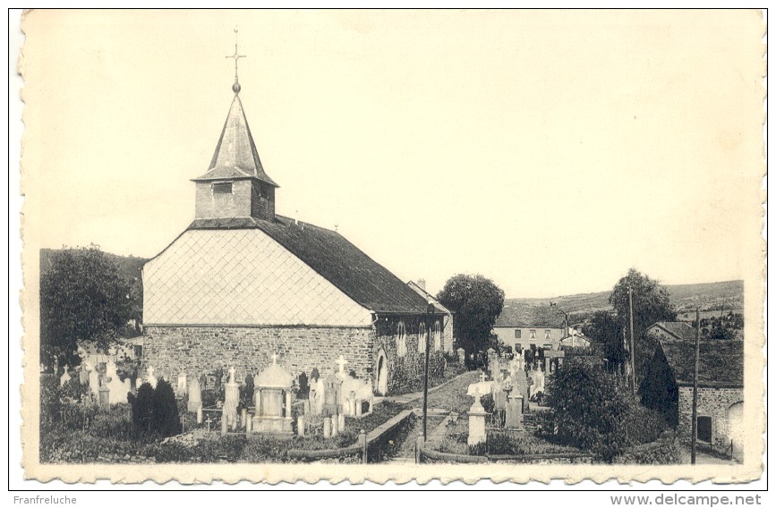 LA GLEIZE (4987) L église Et Le Cimetière - Stoumont