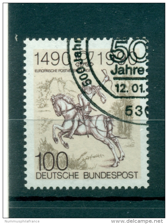 Allemagne -Germany 1990 - Michel N. 1445 - Relations Postales Internationales - Gebraucht