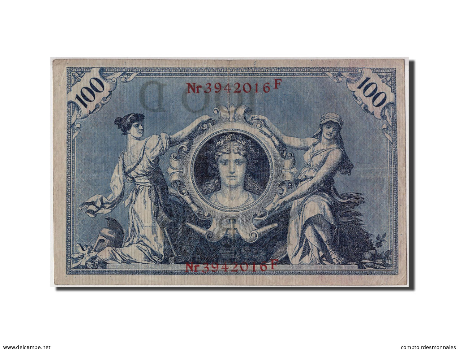 Billet, Allemagne, 100 Mark, 1908, 1908-02-07, KM:33a, TB+ - 100 Mark