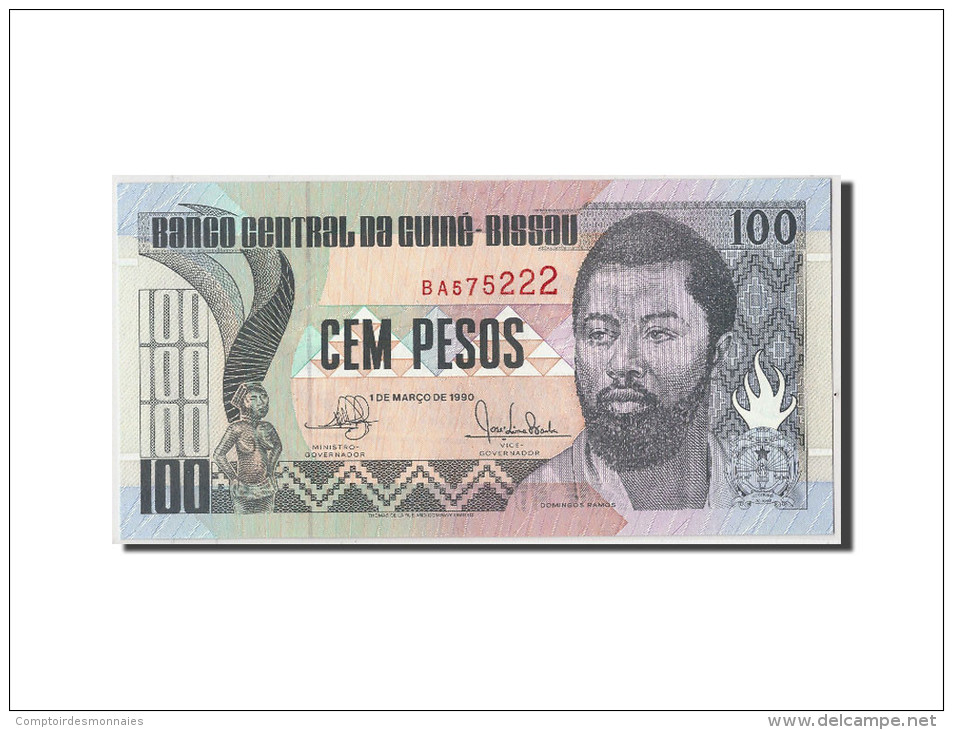 Guinée-Bissau, 100 Pesos, 1990, KM:11, 1990-03-01, NEUF - Guinee-Bissau