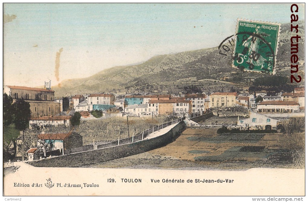 TOULON VUE GENERALE DE SAINT-JEAN-DU-VAR 83 - Toulon