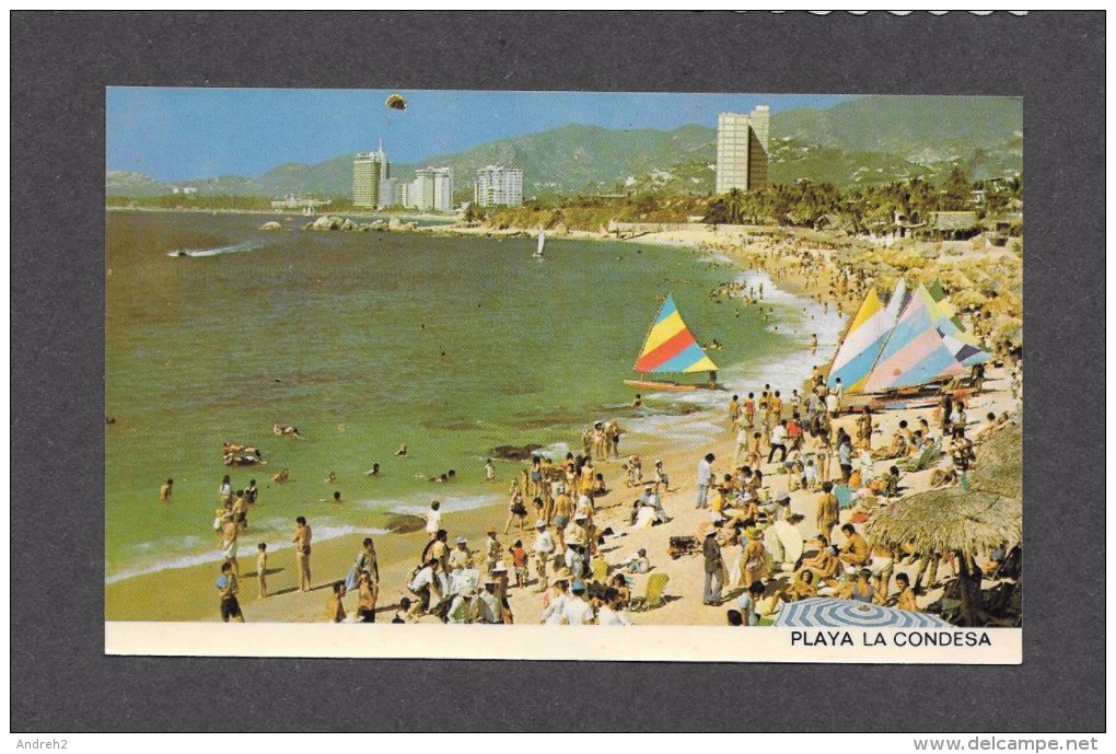 ACAPULCO - CONDESA BEACH PLAYA LA CONDESA - MEXICO - MEXIQUE - BY POST-CARD ACAPULCO - Mexique