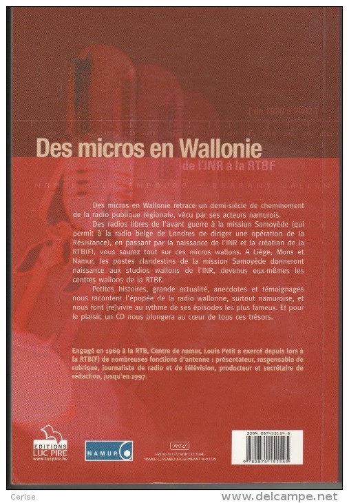 Des Micros En Wallonie De L'INR à ,la RTBF Par Louis Petit - Autres & Non Classés