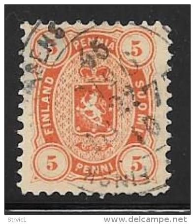 Finland, Scott #18 Used Coat Of Arms, 1875 - Used Stamps